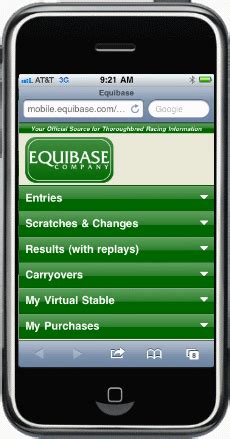 equibase mobile|equibase mobile scratches today.